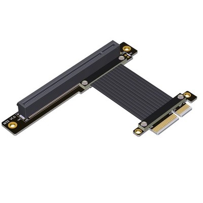 PCIE 40 X4 Zu X16 Riser Kabel PCI Express Erweiterung Gen4