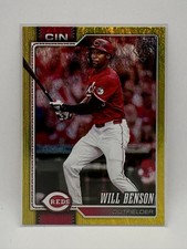 2026 Topps Will Benson Yellow Rainbow Foil /399 Cincinnati Reds #171