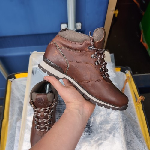 UK 7 - Bottes de marche homme Timberland Euro Sprint randonneur cuir marron A2319 - Photo 8/13