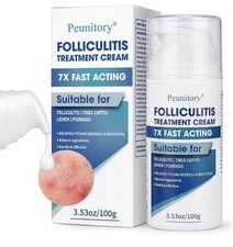 Folliculitis Treatment Cream - 5 Benzoyl Peroxide Treatment for Scalp Body Care