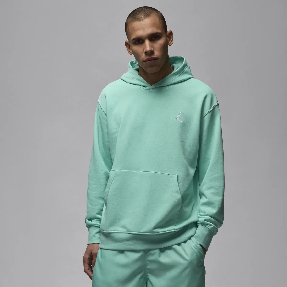 Men's Jordan Essentials Hoodie - Green - BNWT - £70 RRP