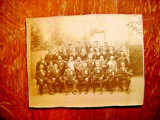 COLLEGE POINT NY 1910 SPANISH AMERICAN WAR VETS GROUP Antique  CABINET PHOTO 