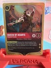 Disney Lorcana Queen of Hearts Impatient Traveler Foil Promo Stamped Card NM — photo 1