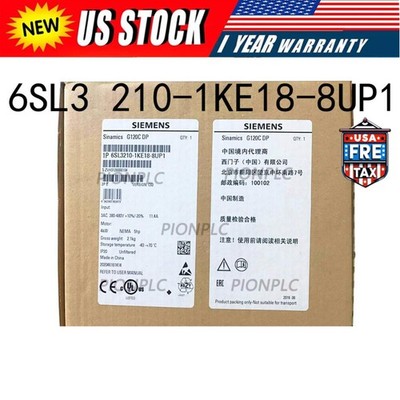 New Siemens G120C RATED POWER 4,0KW 6SL3210-1KE18-8UP1 6SL3 210-1KE18-8UP1