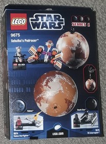 LEGO Star Wars 9675 Sebulba's Podracer & Tatooine new 80 pieces sealed