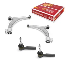 Front Lower Control Arms & Outer Tie Rods for Chevy Malibu Buick LaCrosse Regal