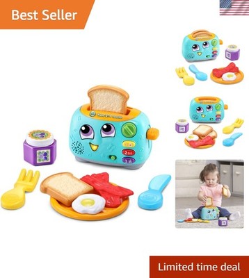 Yum-2-3 Toaster Kids Toy - Imaginative Play for Creative Breakfast Adventures!