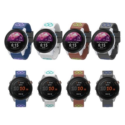 For Forerunner255 for Smart Watch Adjustable Silicone Band Strap Wristband Brace