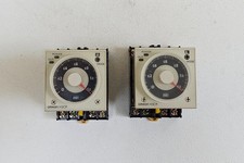 Omron H3CR-A Multifunction Timer 0-1.2min 24V 50/60Hz (Lot of 2 pcs)