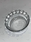 Pyrex #464 Custard Cup Scalloped Clear Glass Snack Bowl 10oz