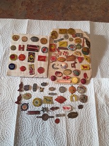 TOBACCO TAGS RARE Vintage Lot of 80 Fancy Boy Mayos Lucky Joe Red Coon Ben Hur
