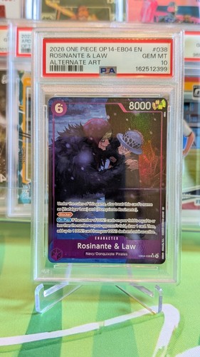 Rosinante & Law (Alternate Art) graded PSA 10 for sale on eBay