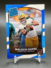 Malachi Dupre 2017 Donruss Rated Rookie Card  #347