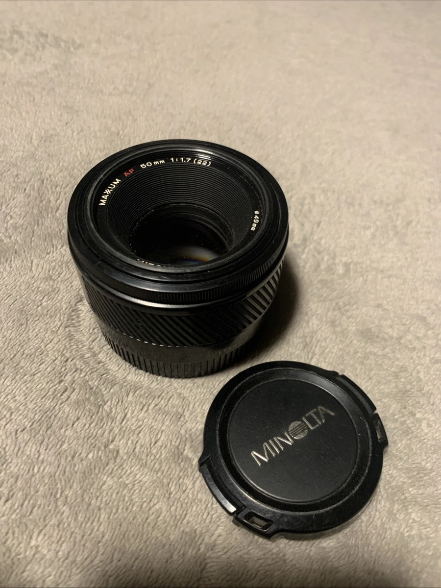 Minolta A-mount 50mm Focal Camera Lenses for sale | eBay