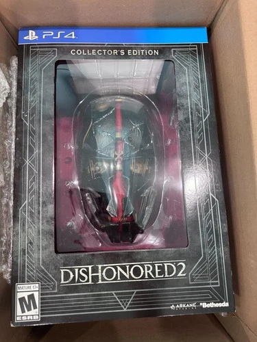 UNOPEN - BRAND NEW -Dishonored 2: Collector's Edition (Sony PlayStation 4, 2016)