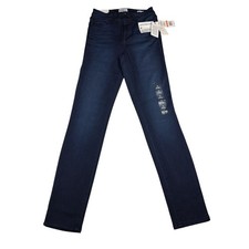 William Rast Juniors High Rise Ankle Skinny Jeans Size 26 Dark Wash NWT