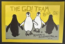 The Go Team 2006 Manchester UK by Leia Bell (green paper)