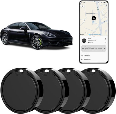 Air Tracker Tags-4Pack for Android,Gps Tracker for Vehicles,Bluetooth Tracker Wo