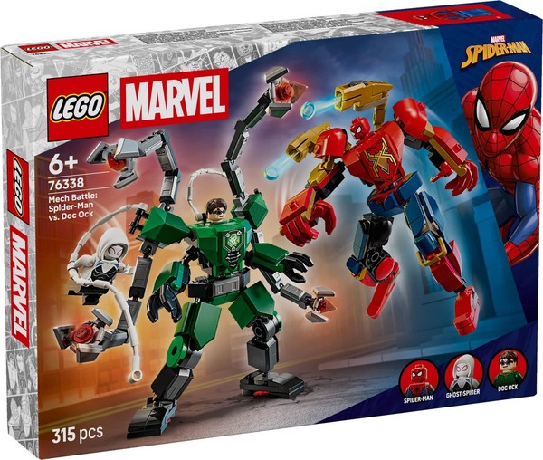 Lego® Marvel Super Heroes 76338 - Mech-Duell: Spider-Man Vs. Doc Ock - Neu & Ovp-image