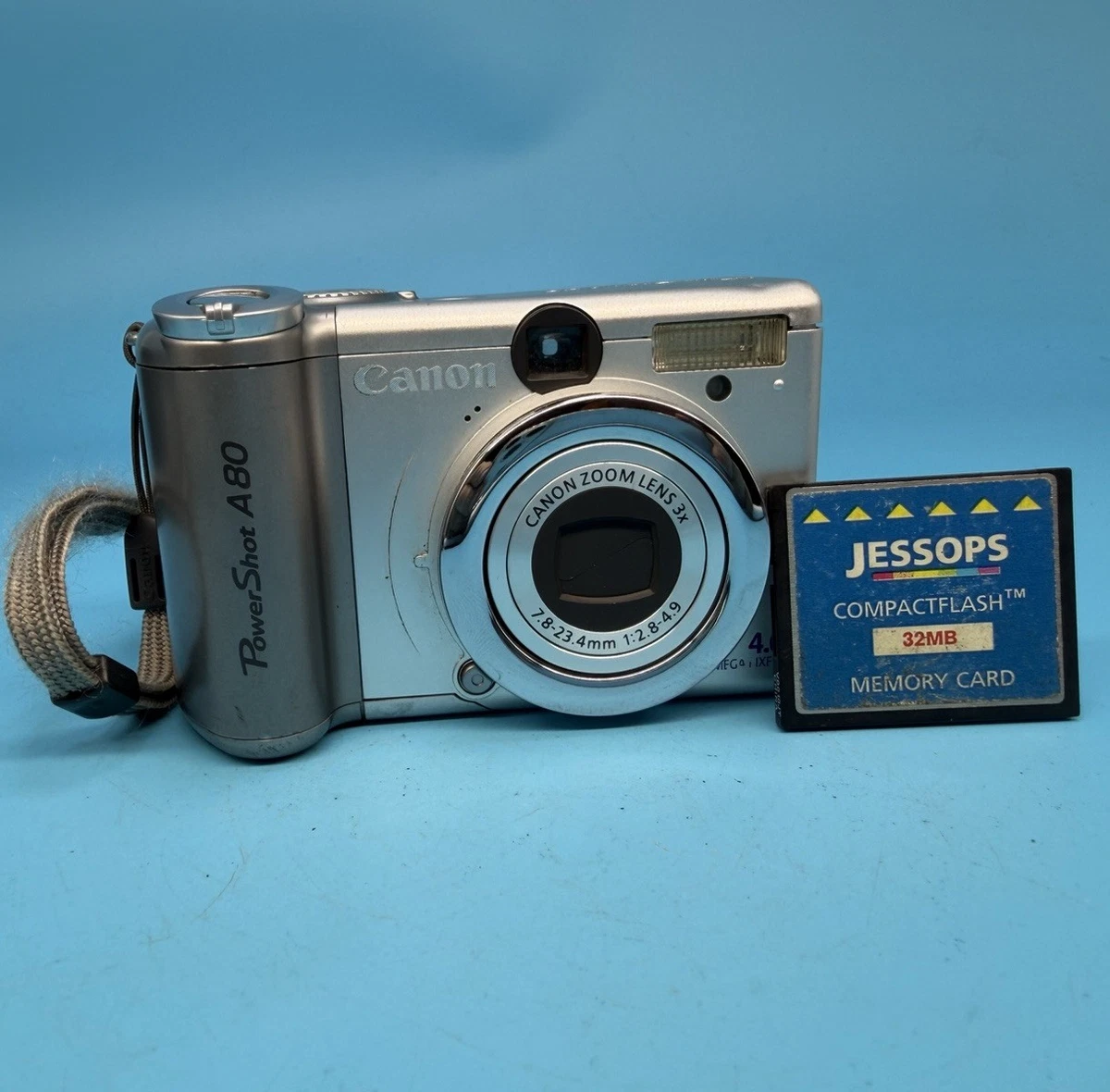 Canon PowerShot A80 1-4.9x Digital Zoom Digital Cameras for sale