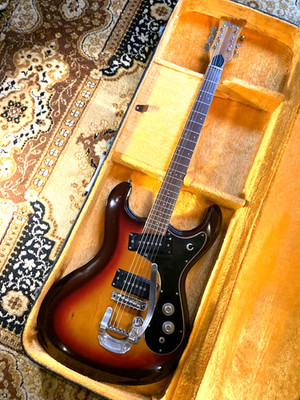 1969 Ibanez Mosrite/Hi-Flyer type Matsumoku Japan free shipping