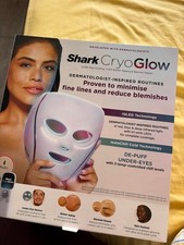 Shark CryoGlow LED Light Therapy Under-Eye Mask Cooling Anti-Ageing & Blemishes