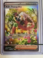 AZ’s Tranquility 120/086 Special Illustration Rare SIR Pokemon TCG Chaos Rising