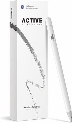Active Stylus Pen For iPad and iPhone -White