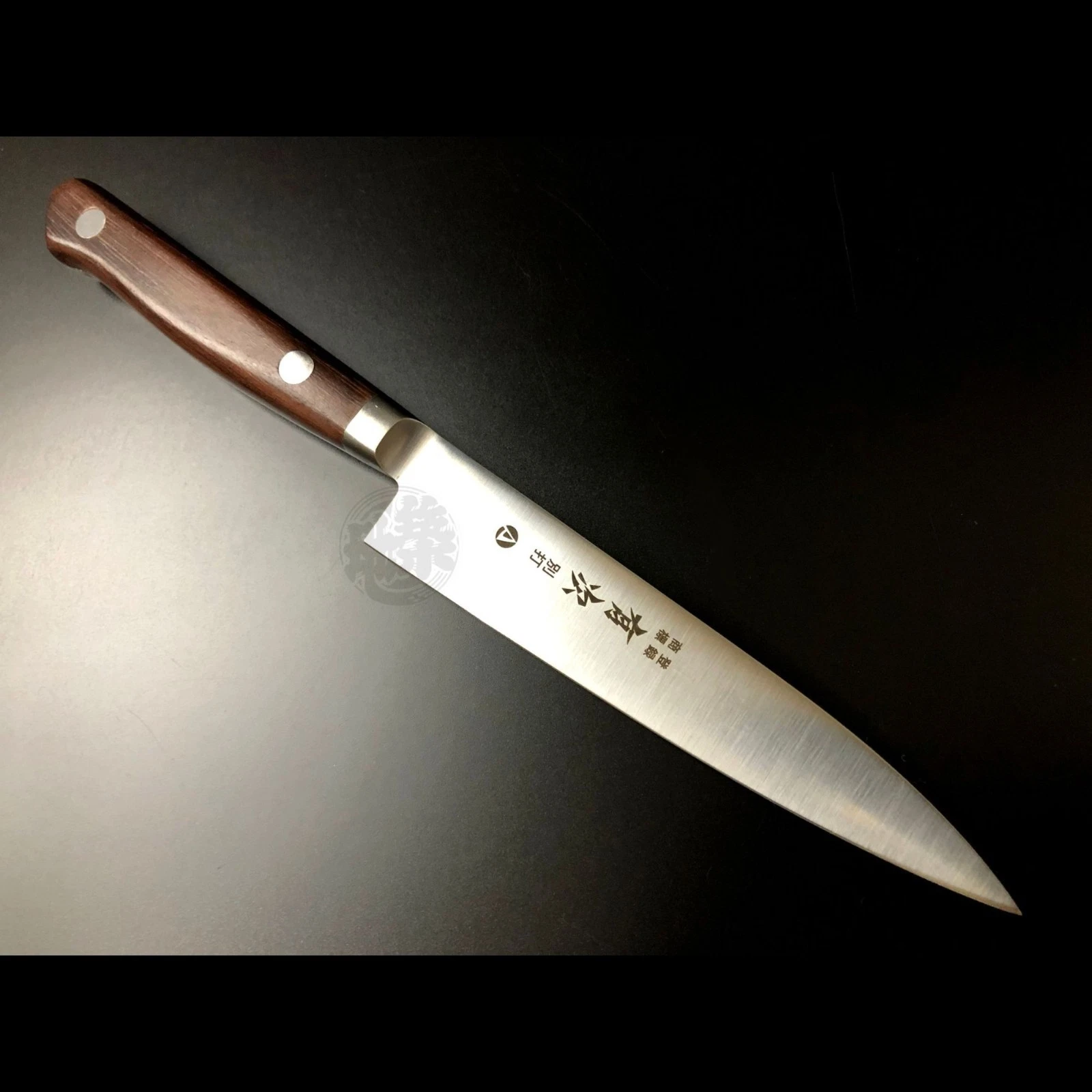 Aritsugu Petty 160mm 6" Japanese Chef Knife Alloy Steel Sheath Free Name Engr.