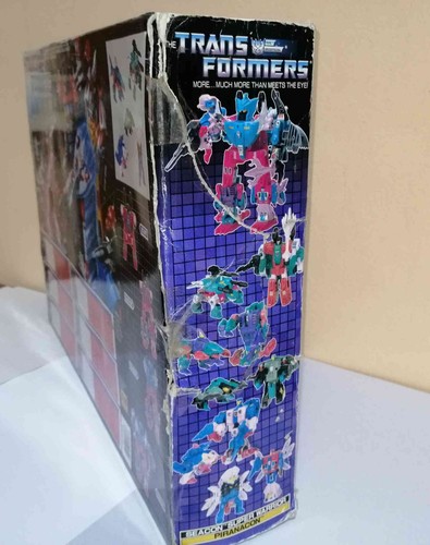 Transformers G1 1988 Seacon giftset Piranacon Outer box Takara - Picture 5 of 7