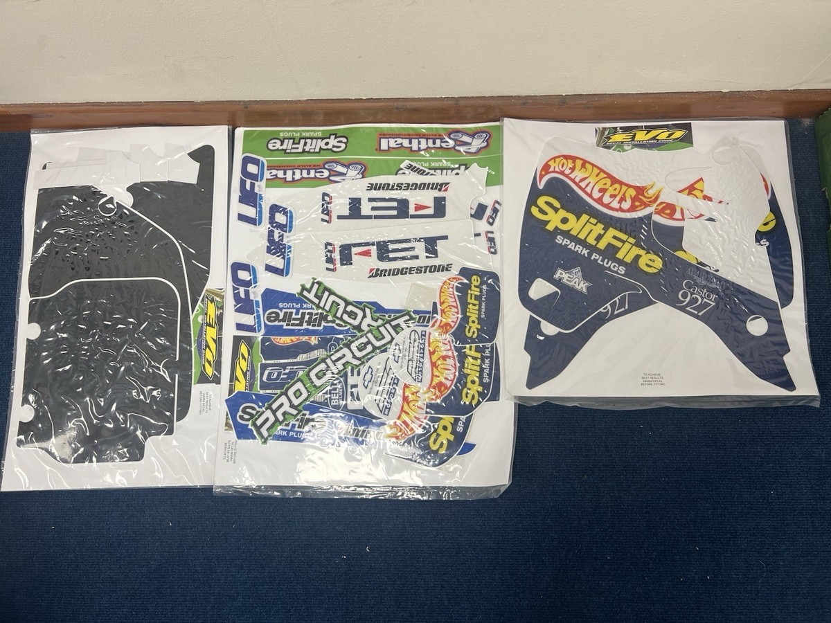 Hot Wheels Splitfire KX 125 250 92-93 Replica Seat Cover Graphics