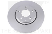 2X Bremsscheibe Nk 313287 FüR Mazda Ke Cx Kf Gh Van Gj Gl GJ2 GL2 GL6 Gjefp Awd
