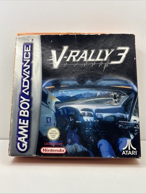 V-RALLY 3  GBA Spiel + OVP  +  SPIELANLEITUNG