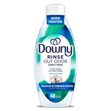 Downy Cool Cotton Laundry Odor Remover Rinse 48oz Fabric Softener HE Safe