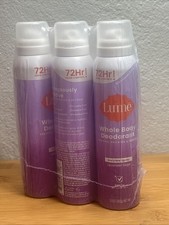 3x - Lume Whole Body Invisible Spray Deodorant - Lavender Sage - 3.6oz - New