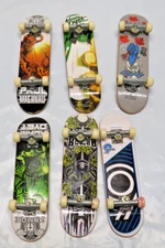 Lot of 6 Tech Deck Mini Skateboards Birdhouse Paul Machnau Adam Dyet dark star
