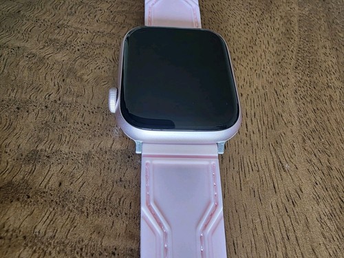 Apple Watch Series 9 45mm Aluminum Case with - Light Pink, M/L (GPS +Cell) - 第 3/6 張圖片
