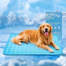 Dog Cooling Mat Arc-Chill Cooling Dog Bed Mats, Q-Max 0.4 Washable Pet Cooling