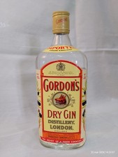 Gordon's Dry Gin Distillery London England vintage 75 cl 
