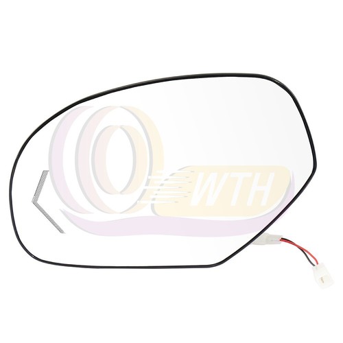 Espejo retrovisor térmico de vidrio para Chevy Silverado 2008-2014 señal de flecha lado izquierdo - Imagen 2 de 12
