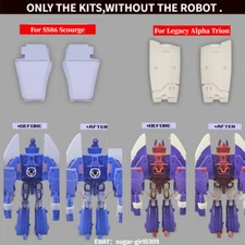 Leg Cover Filling Parts Upgrade Kit For Legacy Alpha Trion S86 Scorge-GO BETTER