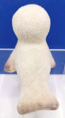 Vintage Flocked Seal Figurine Approx. 3 Inches - Picture 3 of 5