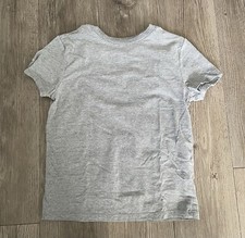 Cat  Jack Boy  s Solid Gray Casual Tee Size S 6/7 