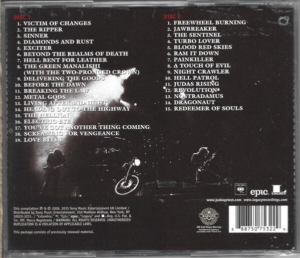 Judas Priest - The Essential 2 x CD SEALED NEW - BEST OF
