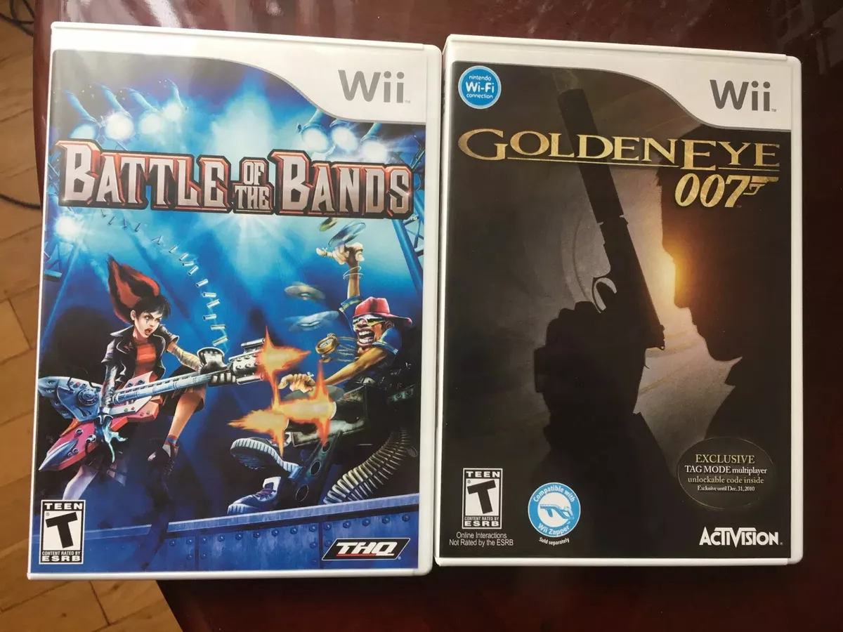 Nintendo Wii GoldenEye 007 Shooter Video Games for sale