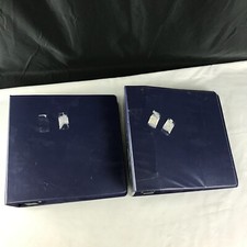 Ring Binder Sparco EasyOpen Slanted Ring View Binder D-Ring Set of 2 Binders