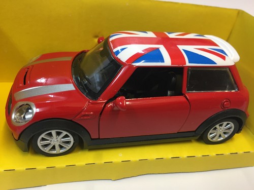 Mini Juguete Vehículo Diecast Niño Adulto Union Jack Techo ROJO | eBay