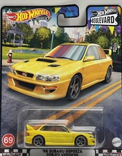 New Hot Wheels Premium '98 Subaru Impreza Boulevard 22B-STI Version 2023 JDM