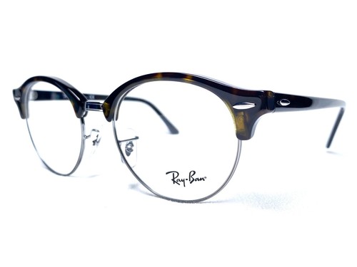NEU Ray Ban Clubround RB4246V 2012 Unisex Dark Havana Brille Brillengestell 49/19 - Bild 2 von 6