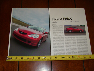 2001 ACURA RSX ORIGINAL ARTICLE | eBay